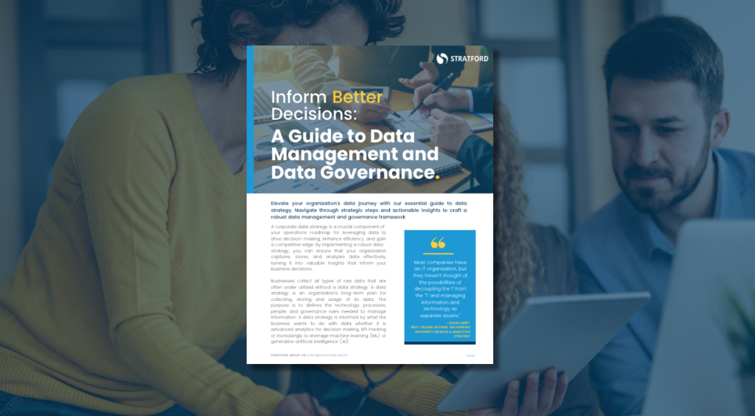 Developing an Data Strategy Download